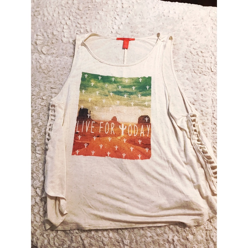 Women's Chelsea & Violet "Live for Today" Tank